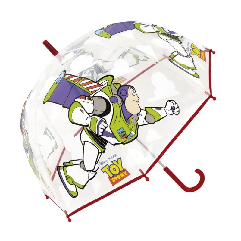 Paraguas infantil manual campana 67cm diámetro Toy Story Disney mango rojo