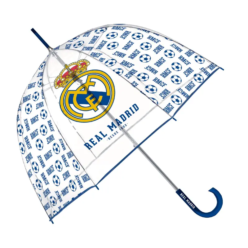 Paraguas infantil manual REAL MADRID campana 67cm diámetro