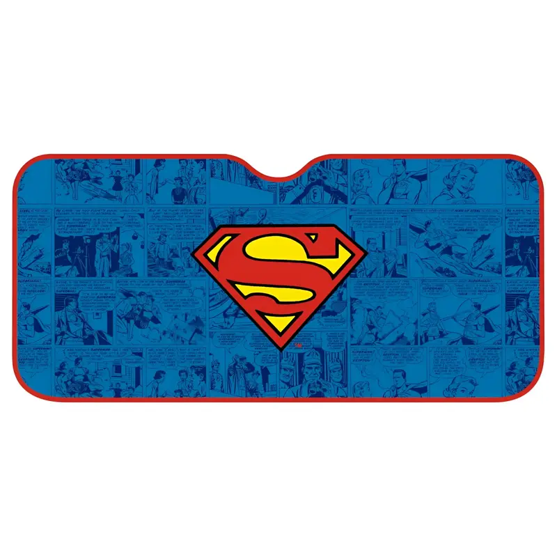 Parasol Delantero Coche Superman (130x70cm) - Protección Solar