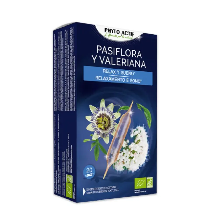PASIFLORA Y VALERIANA 20 ampollas