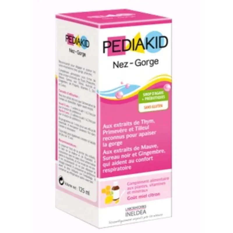 PEDIAKID NARIZ - GARGANTA 250 ML FORMATO FAMILIAR