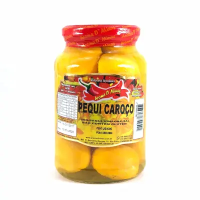 Pequi c/ caroço Aroma de minas 480gr.(Drenado280g)