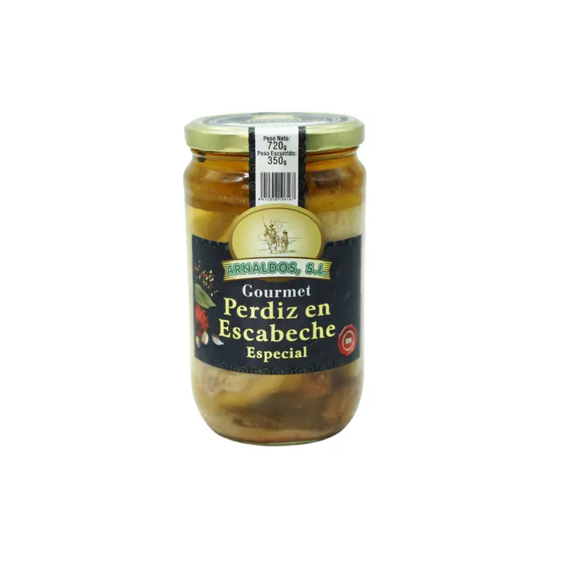 PERDIZ EN ESCABECHE EN TARRO - ARNALDOS