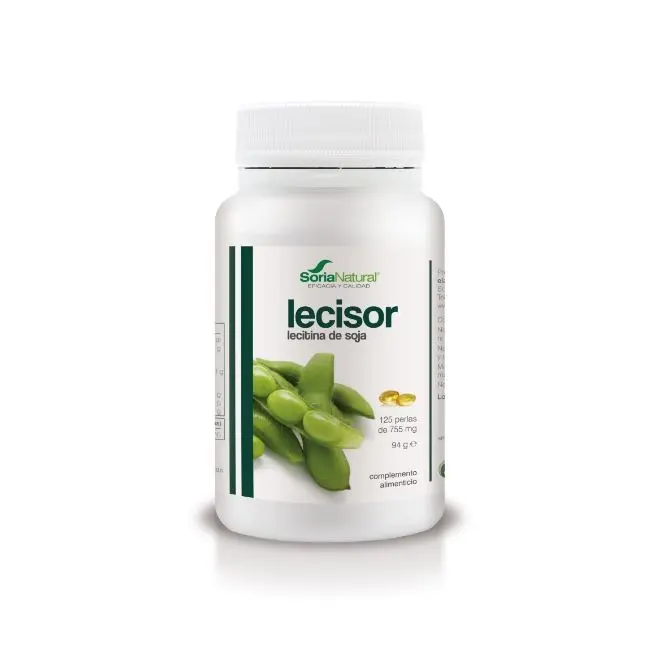 PERLAS DE LECITINA LECISOR 540 mg 125 Perlas