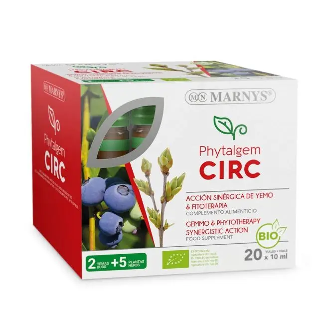 PHYTALGEM CIRC 20 VIALES