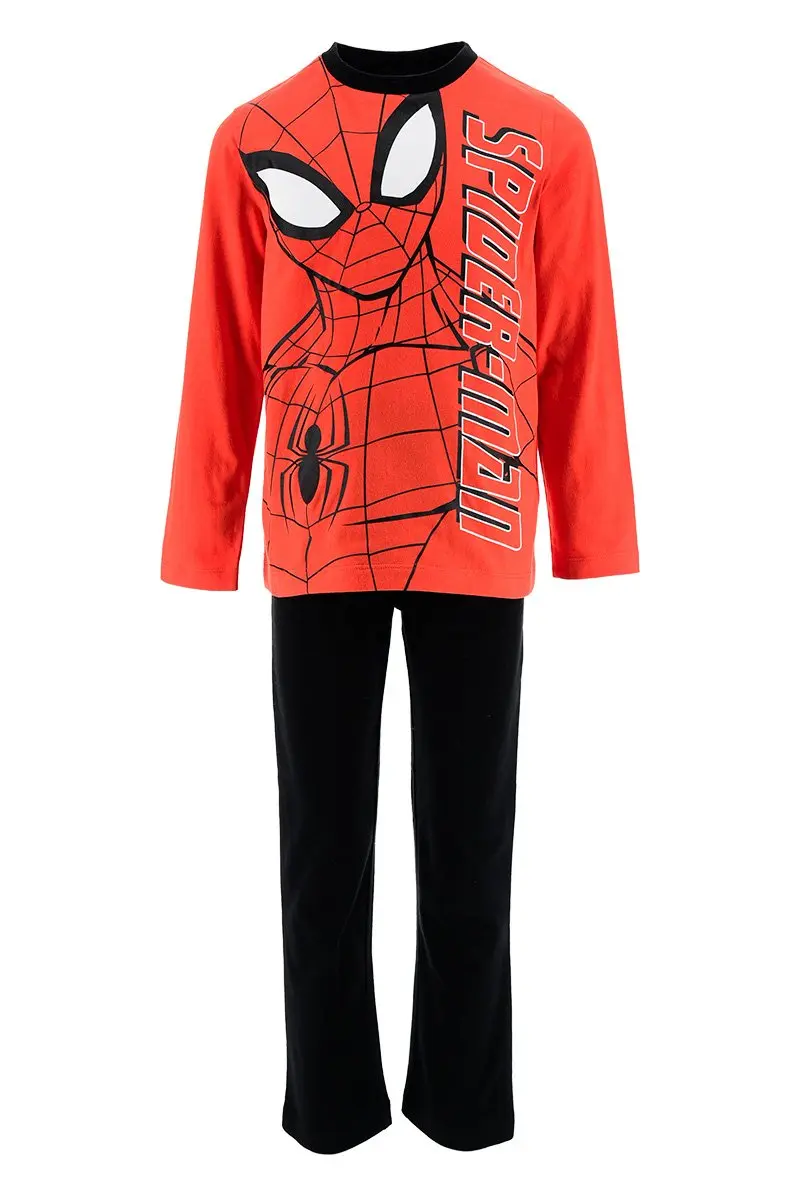 Pijama infantil largo Spiderman Marvel algodón talla 3 años (98cm)