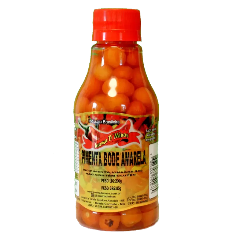 Pimenta Bode Amarela AROMA DE MINAS 85 g