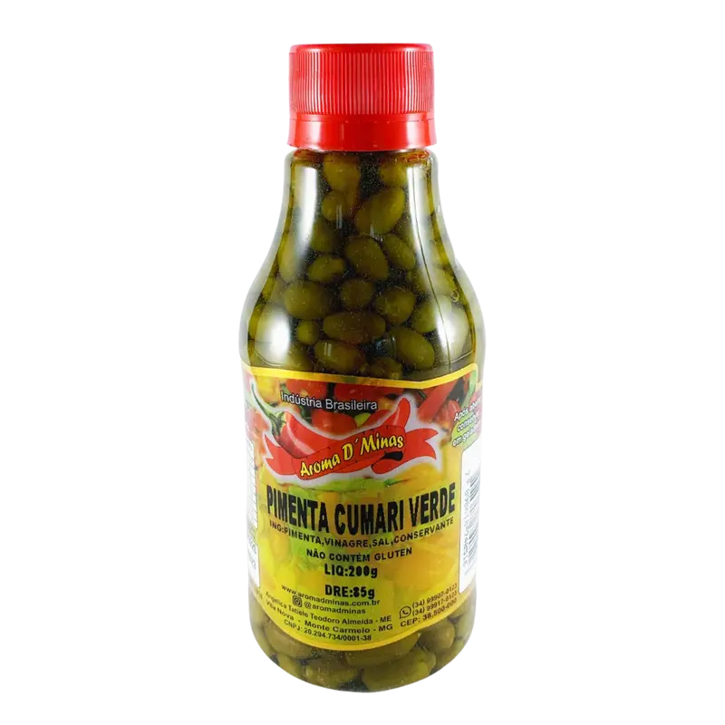 Pimenta Cumari Verde AROMA DE MINAS 85 g