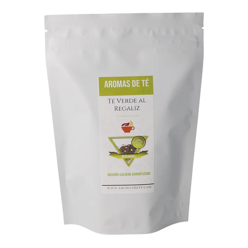 Pirámides de Té Verde al Regaliz