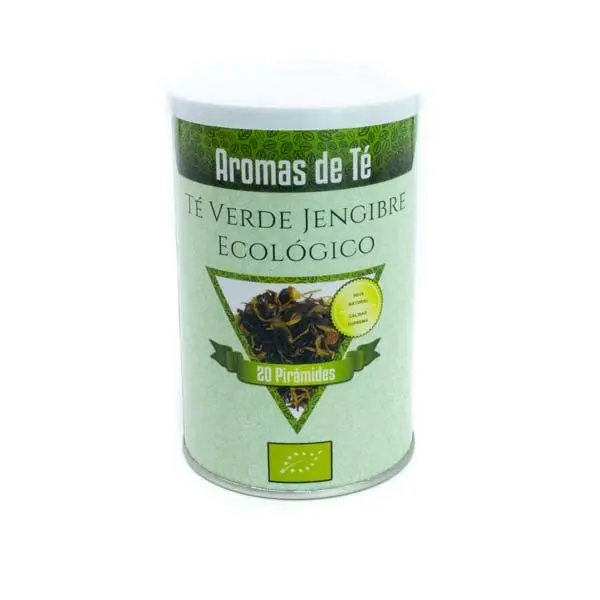 Piramides de Té Verde Jengibre Ecológico