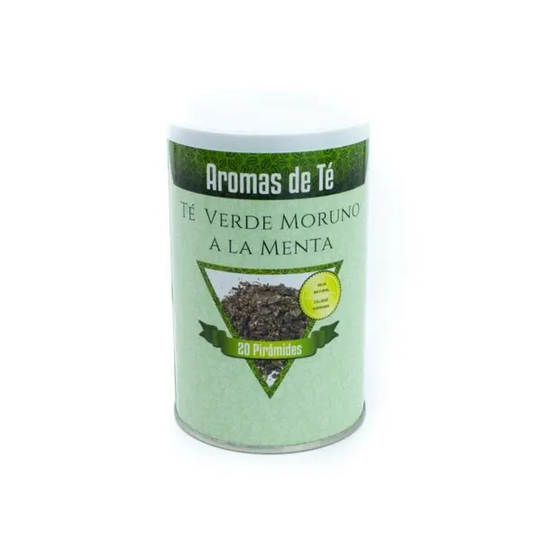 Pirámides de Té Verde Moruno a la Menta
