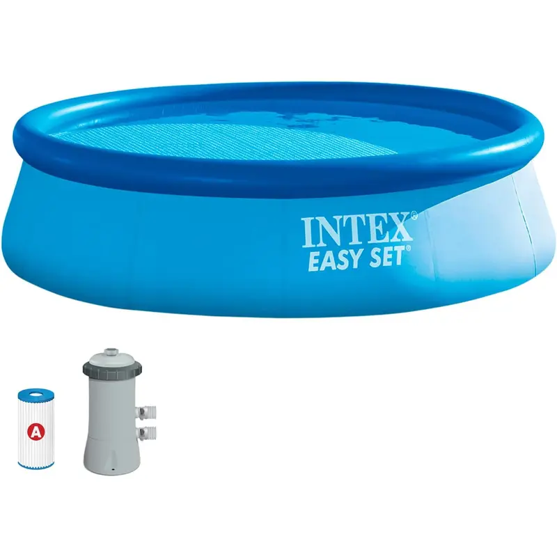 Piscina hinchable redonda Easy Set con depuradora de cartucho 366x76cm (capacidad 5621L)
