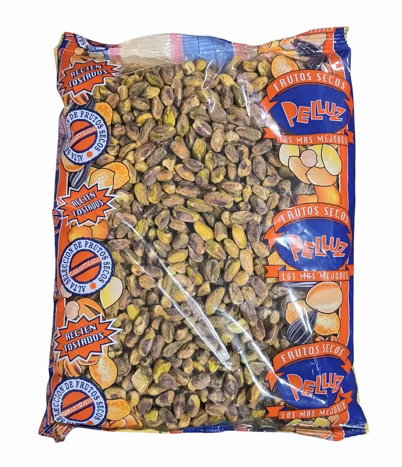 Pistachos Pelados Tostados con sal 1 Kg - Origen Español