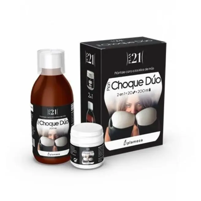 PLAN 21 CHOQUE DUO 200 ml + 20 Caps