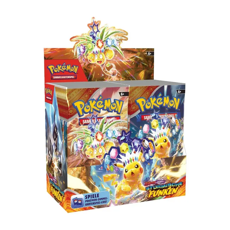 Pokémon Karmesin & Purpur Stürmische Funken Display (36 Booster) - DE