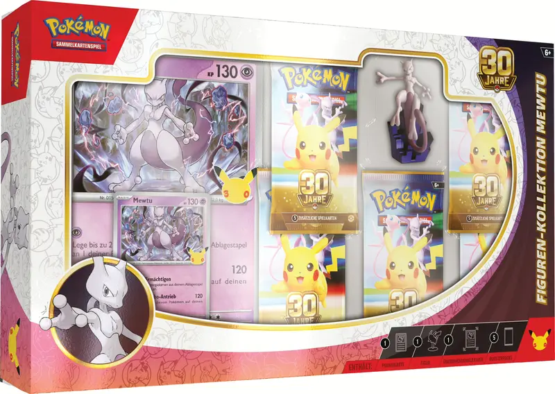 Pokémon TCG - 30 Jahre Mewtu Figuren-Kollektion