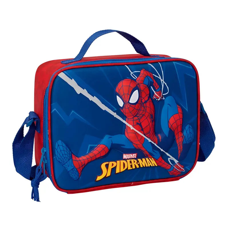 Portameriendas nevera 3D Spiderman Marvel 25x9x19cm