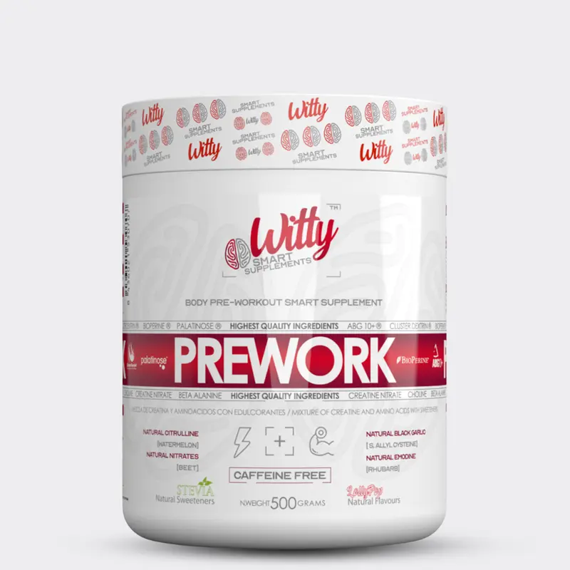 Prework WiTTY™ - Pre-entreno sin cafeina