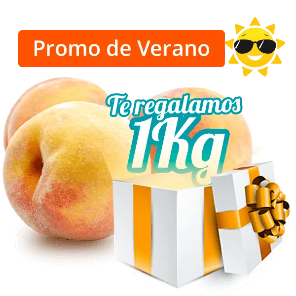 ★PROMO★ Melocotones 4Kg + 1Kg Gratis