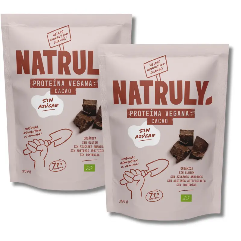 Proteína Vegana Pack BIO - Chocolate | 2 x 350g
