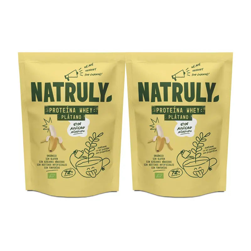 Proteína Whey Pack BIO - Plátano | 2 x 350g