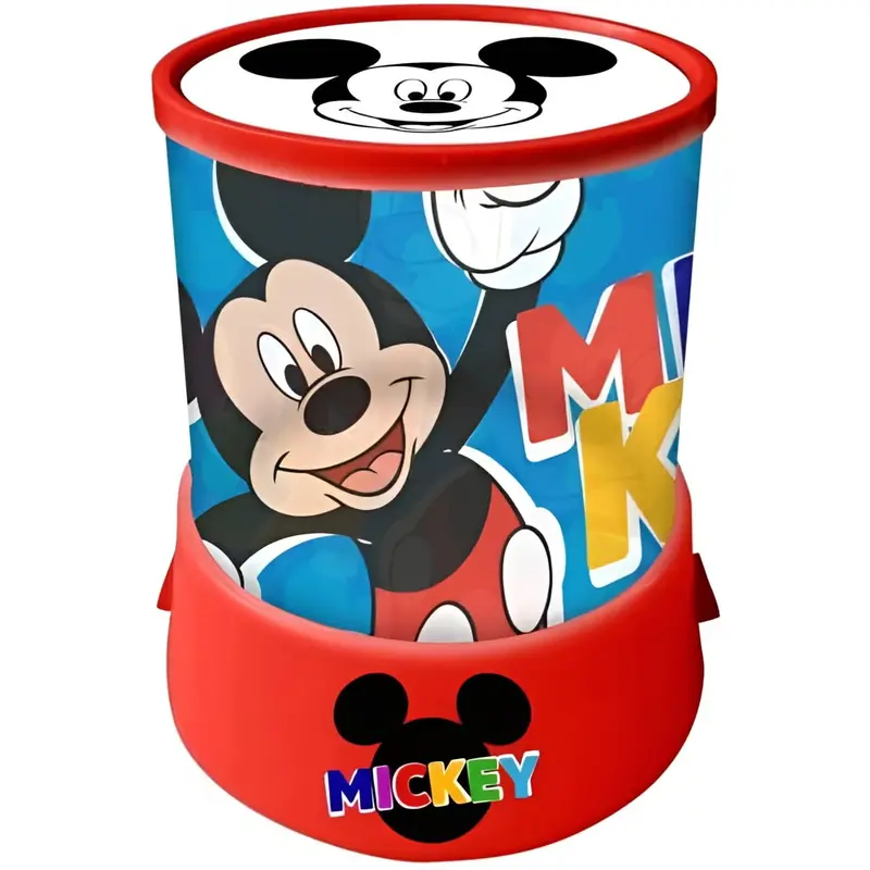 Proyector LED cilíndrico infantil MICKEY MOUSE DISNEY 10x15cm
