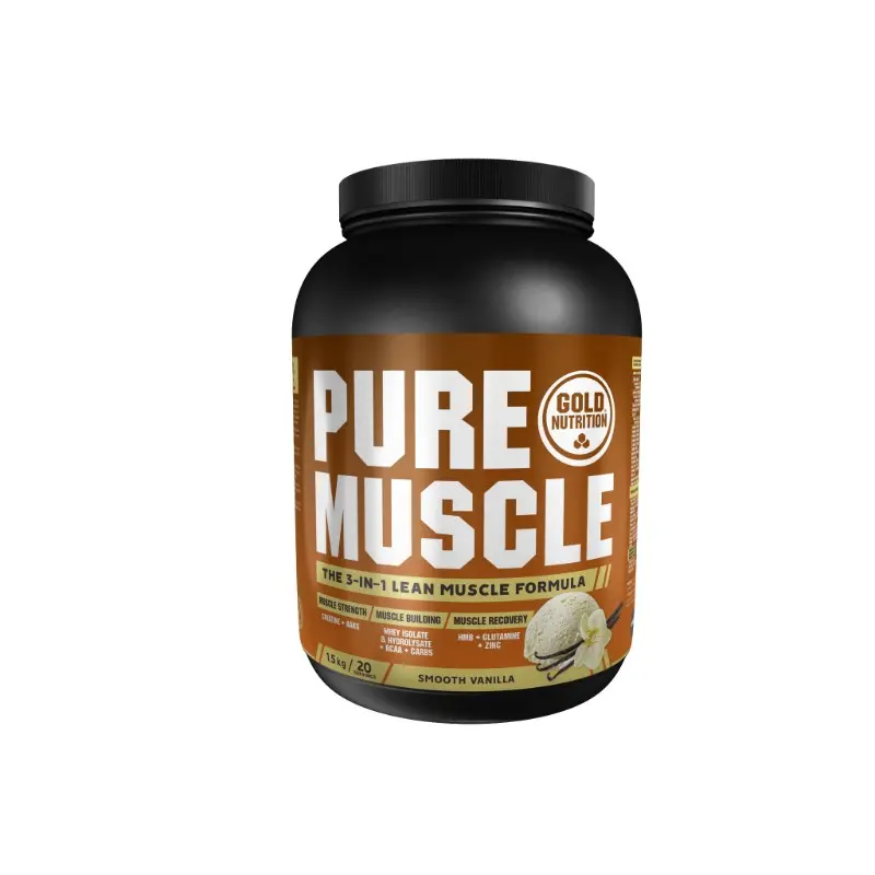 PURE MUSCLE VAINILLA 1,5 KG