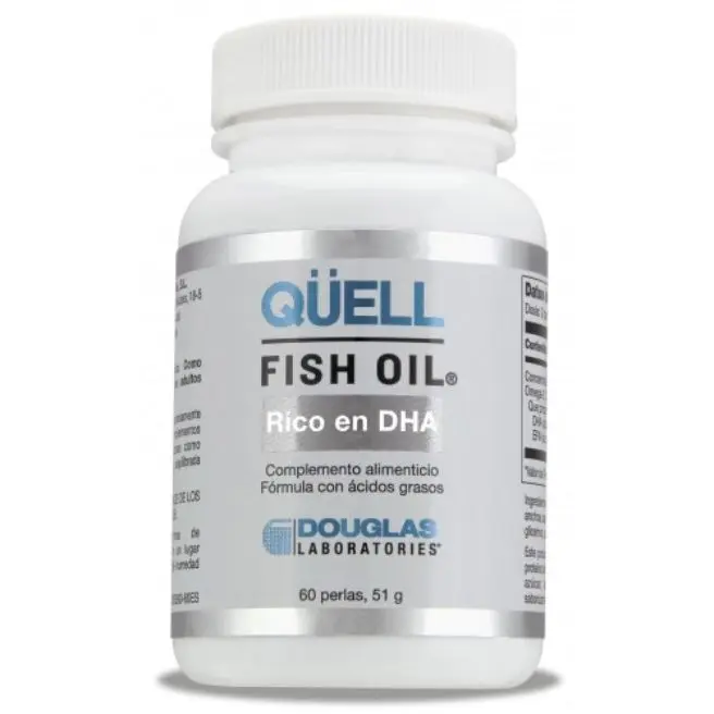 QÜELL ACEITE DE PESCADO ALTO EN DHA 60 Perlas