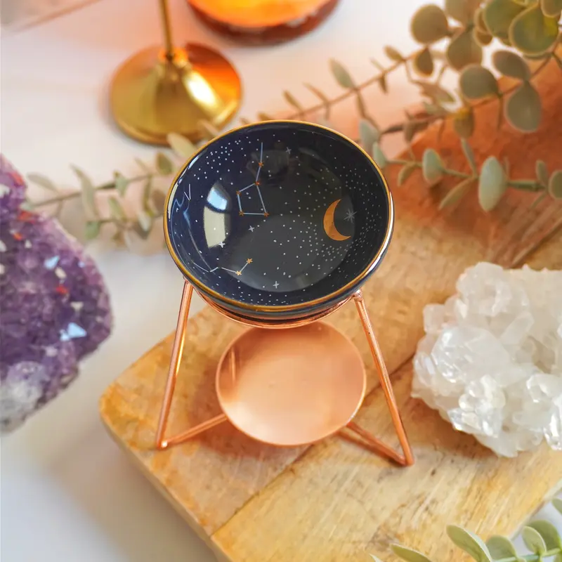 Quemador Constelaciones - Para aceites esenciales y wax melts