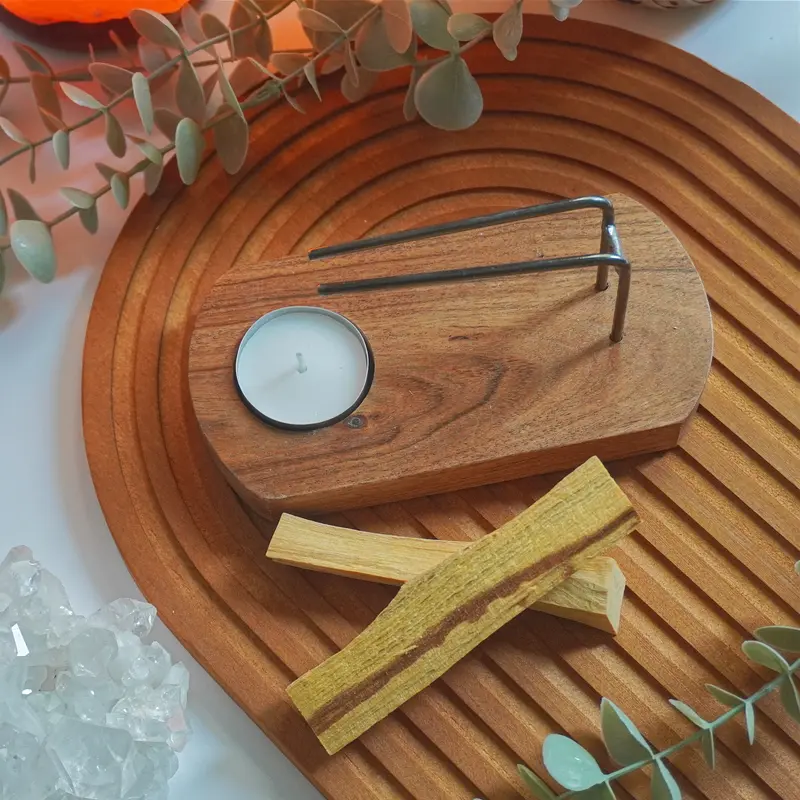 Quemador de madera - Para Palo Santo