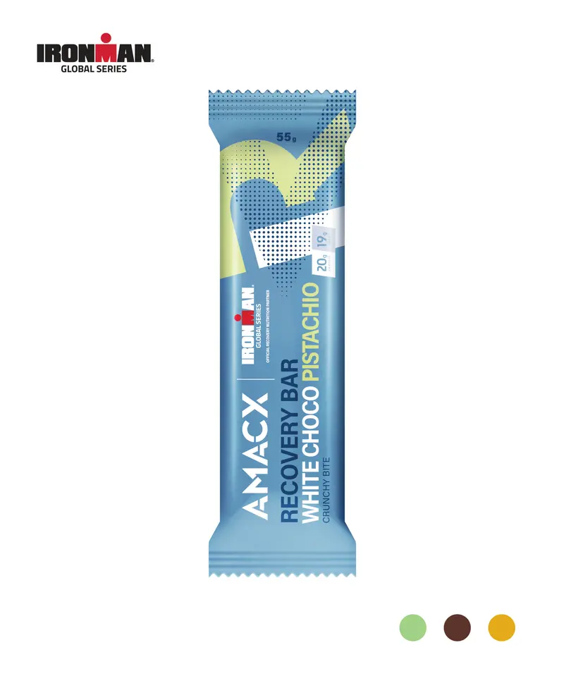 Recovery Bar Chocolate Blanco Pistacho | 12 pack
