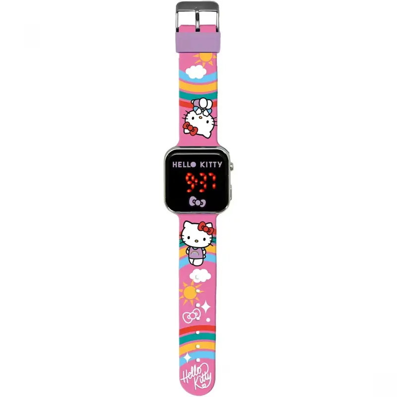 Reloj digital infantil led HELLO KITTY