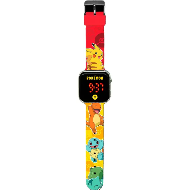 Reloj digital infantil led POKÉMON- Ideal para Regalar