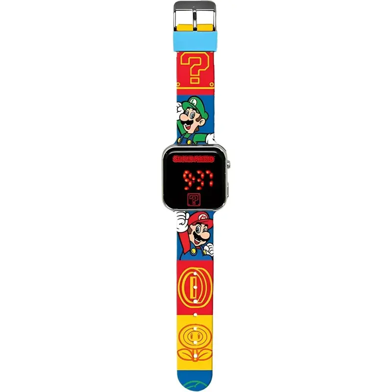 Reloj digital infantil led SUPER MARIO