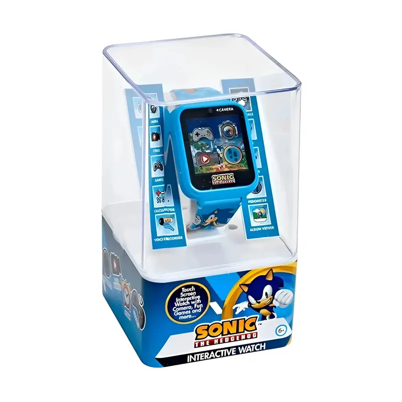 Reloj Digital Interactivo Sonic Smartwatch con Juegos