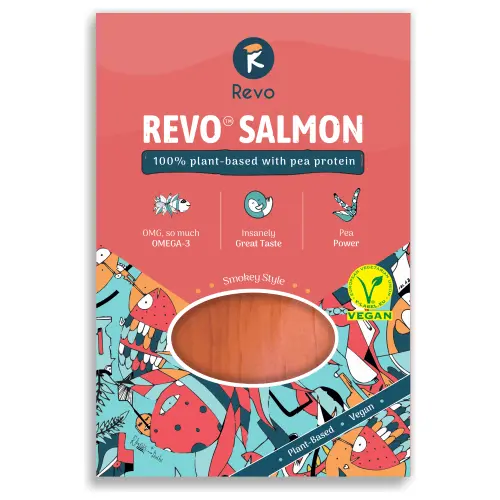 Revo Foods - Salmón Ahumado Vegano 80g