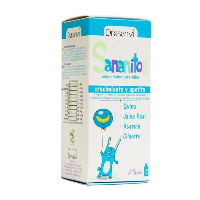 SANANITOS APETITO JARABE 150 ml
