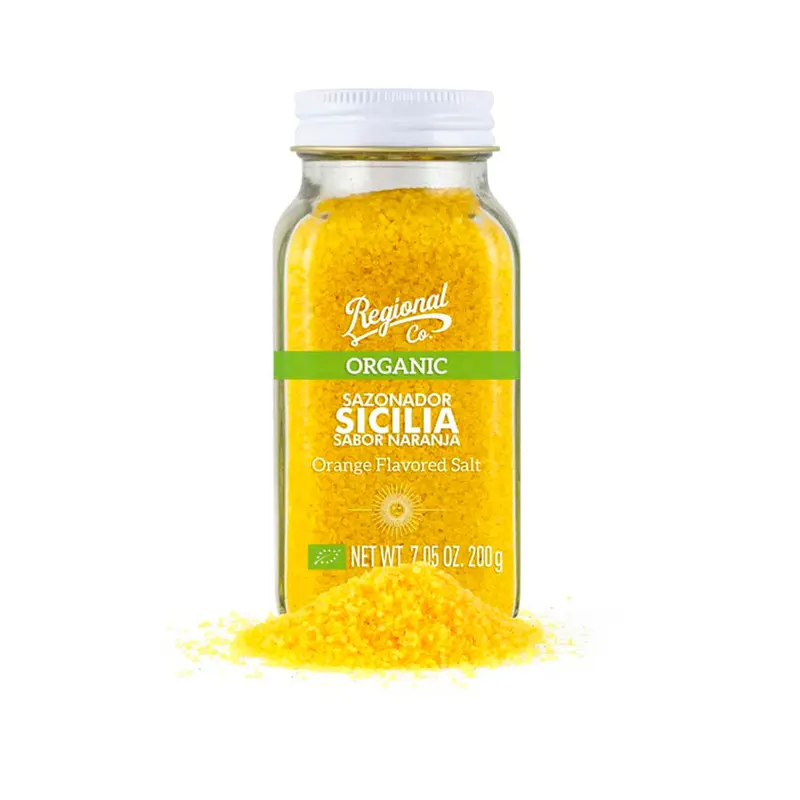 Sazonador Sicilia Sabor Naranja En Tarro De Cristal 200g