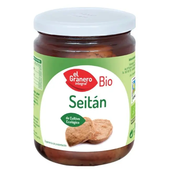 SEITAN EN CONSERVA BOTE CRISTAL BIO 440 gr