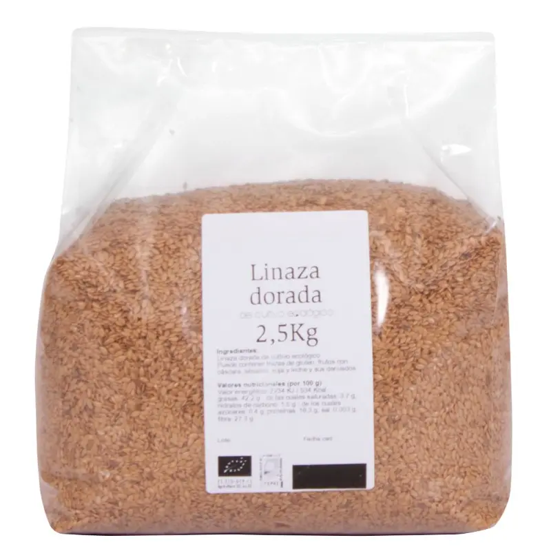SEMILLAS DE LINO DORADO BIO 2,5 kg
