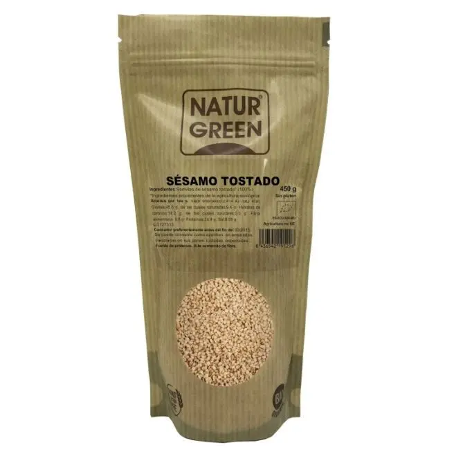SESAMO TOSTADO BIO 450 gr