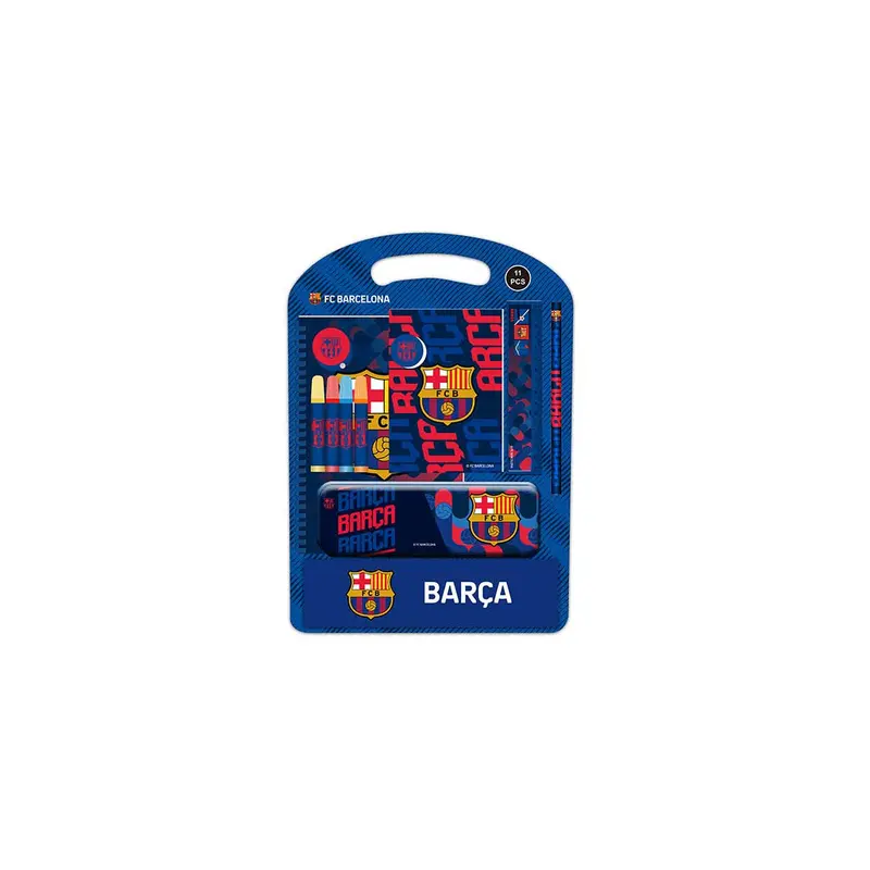 Set de papelería escritura FC Barcelona 1º equipación 25/26