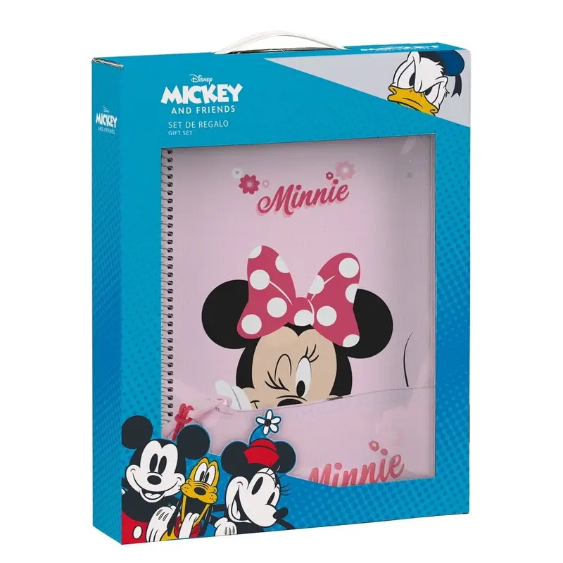 Set de regalo con papelería Minnie Mouse Disney naive