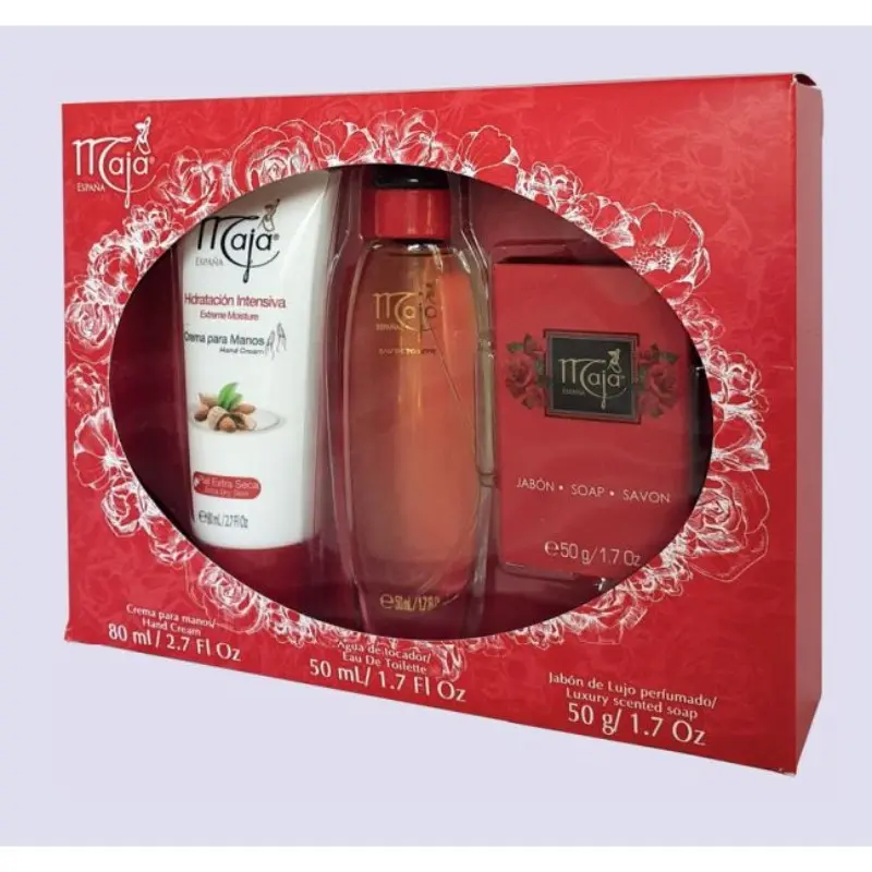 SET EDT 50 ml + CREMA MANOS 80 gr + JABON 50 gr