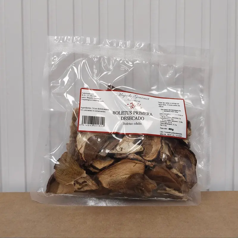 Setas deshidratadas boletus eludis (porcini) - 40Gr.