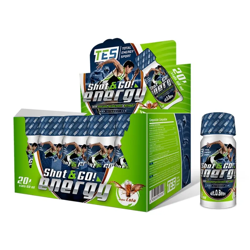 SHOT & GO ENERGY 20 Viales