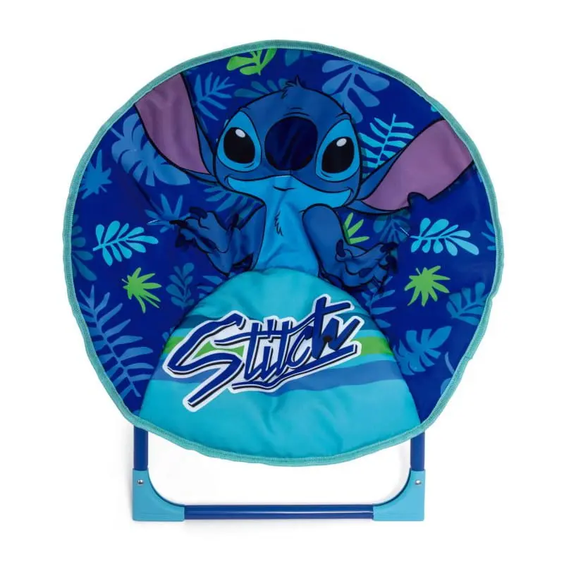 Silla de Stitch Disney con forma de luna 50x50x50cm