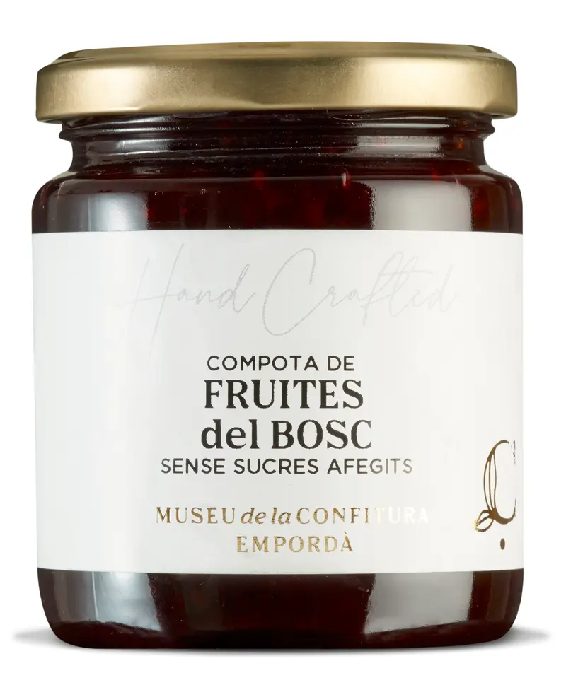 SIN AZÚCAR Compota de frutos rojos 255gr