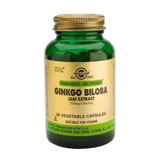 SPF GINKGO BILOBA-HOJA 60 Vcaps