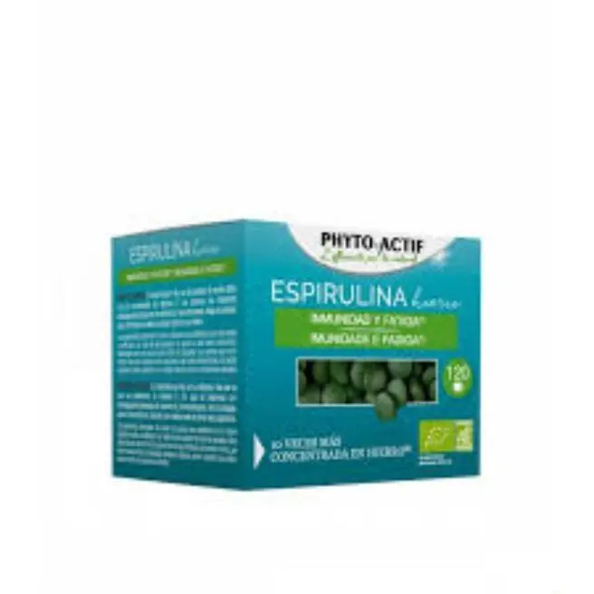 SPIRULINA HIERRO 120 comp